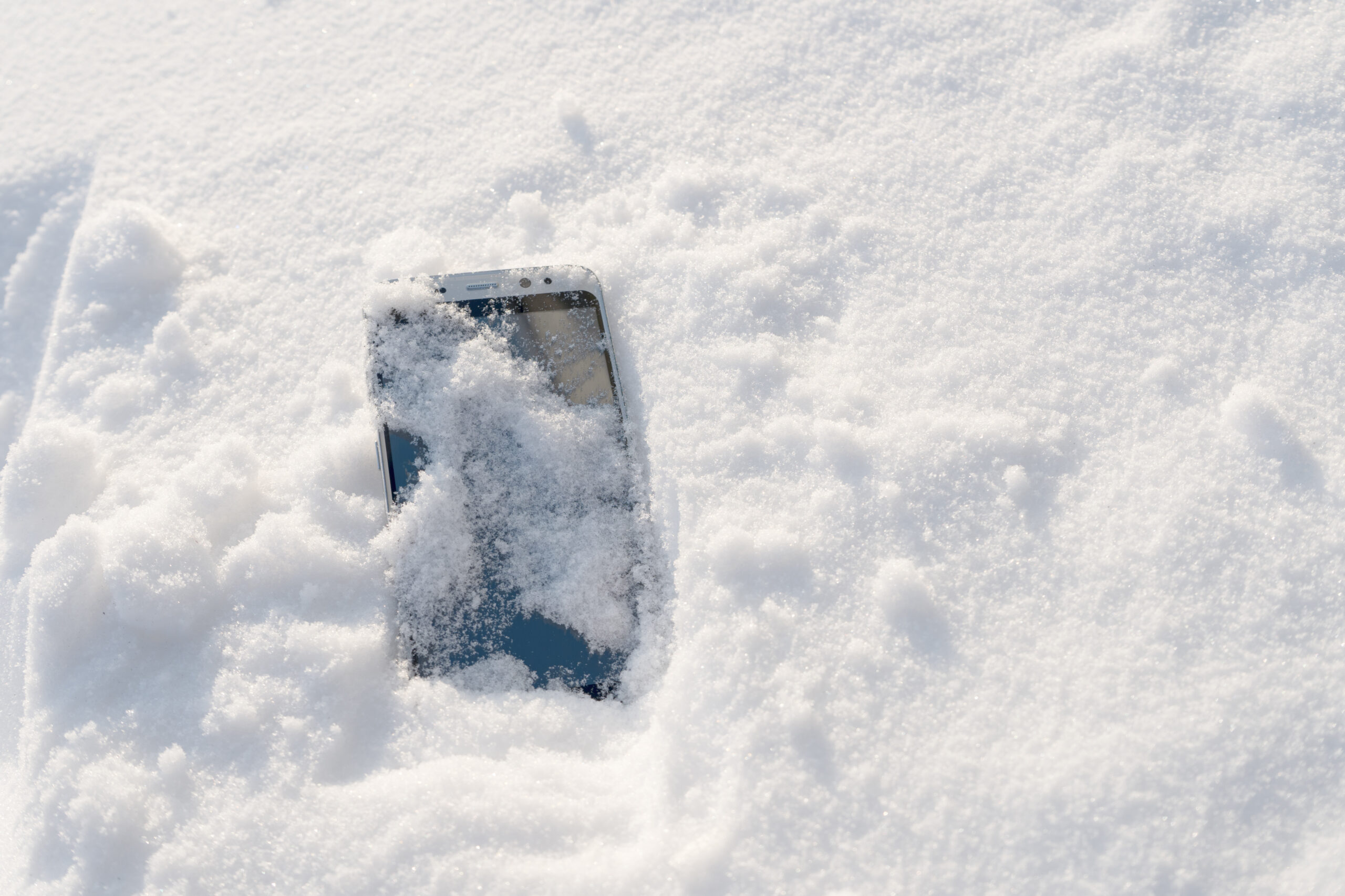 frozen phone